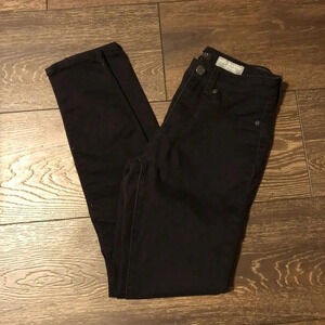 Aeropostal high waisted black jeggings